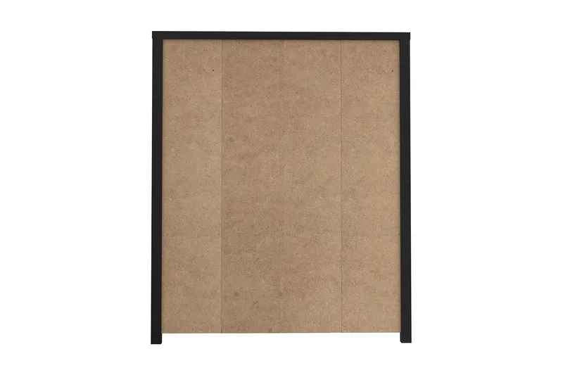 Konitsa Vitrineskap 52x130 cm - Brun/Svart - Oppbevaring - Skap - Vitrineskap