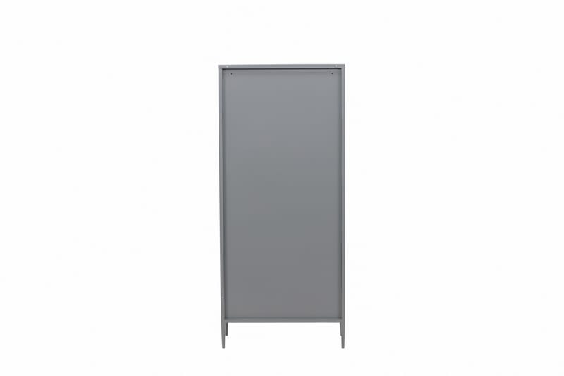 La Paz vitrineskap 70x160 cm lysgrå - Oppbevaring - Skap - Vitrineskap
