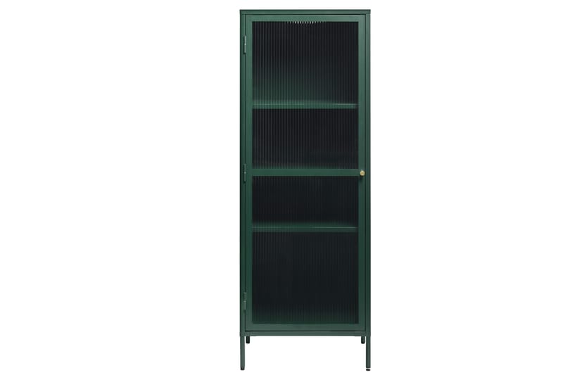 Lazarus Vitrineskap 58x160 cm - Grønn - Oppbevaring - Skap - Vitrineskap