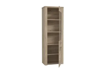 Loannia Vitrineskap 41x67 cm - Brun - Oppbevaring - Skap - Vitrineskap