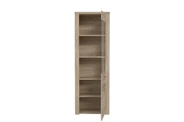 Loannia Vitrineskap 41x67 cm - Brun - Oppbevaring - Skap - Vitrineskap
