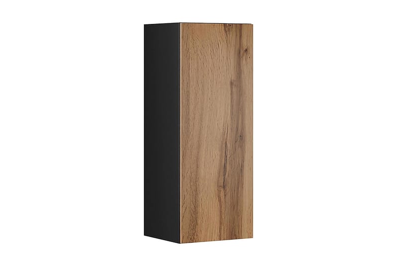 Narbonne Vitrineskap 32x35 cm - Natur/Svart - Oppbevaring - Skap - Vitrineskap