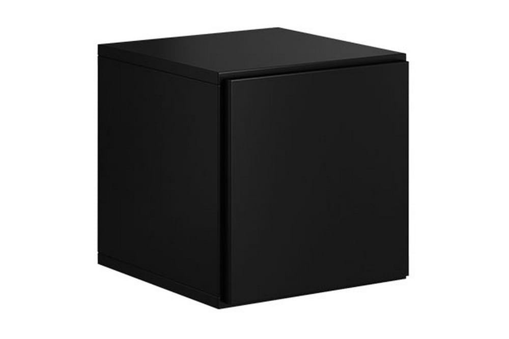 Roco Vitrineskap 37,5x39x37,5 cm - Svart - Oppbevaring - Skap - Vitrineskap