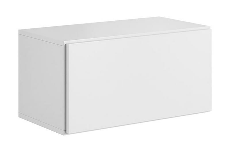 Roco Vitrineskap 37,5x39x75 cm - Hvit - Oppbevaring - Skap - Vitrineskap