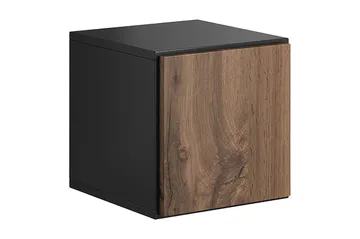 Roco Vitrinskåp 37,5x39x37,5 cm Anthracite - Oppbevaring - Skap - Vitrineskap
