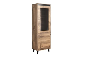 Strontian Vitrinskåp 183 cm Scandinavian Choice Anthracite - Oppbevaring - Skap - Vitrineskap