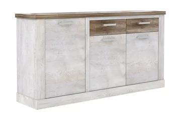 Talebi Skjenk 41x172 cm - Brun / Hvit - Oppbevaring - Oppbevaringsmøbler - Sideboard & skjenker