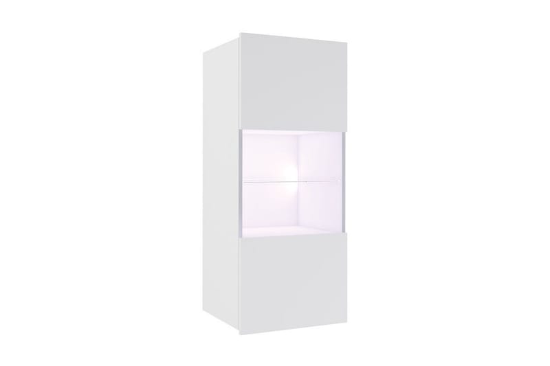 Tessan Vitrineskap 45 cm - Hvit - Oppbevaring - Skap - Vitrineskap