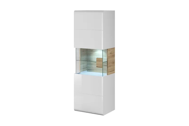 Toreno Vitrine 39x53 cm, Hvit/Natur