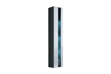 Vigo Vitrineskap 40x30x180 cm - Oppbevaring - Skap - Vitrineskap