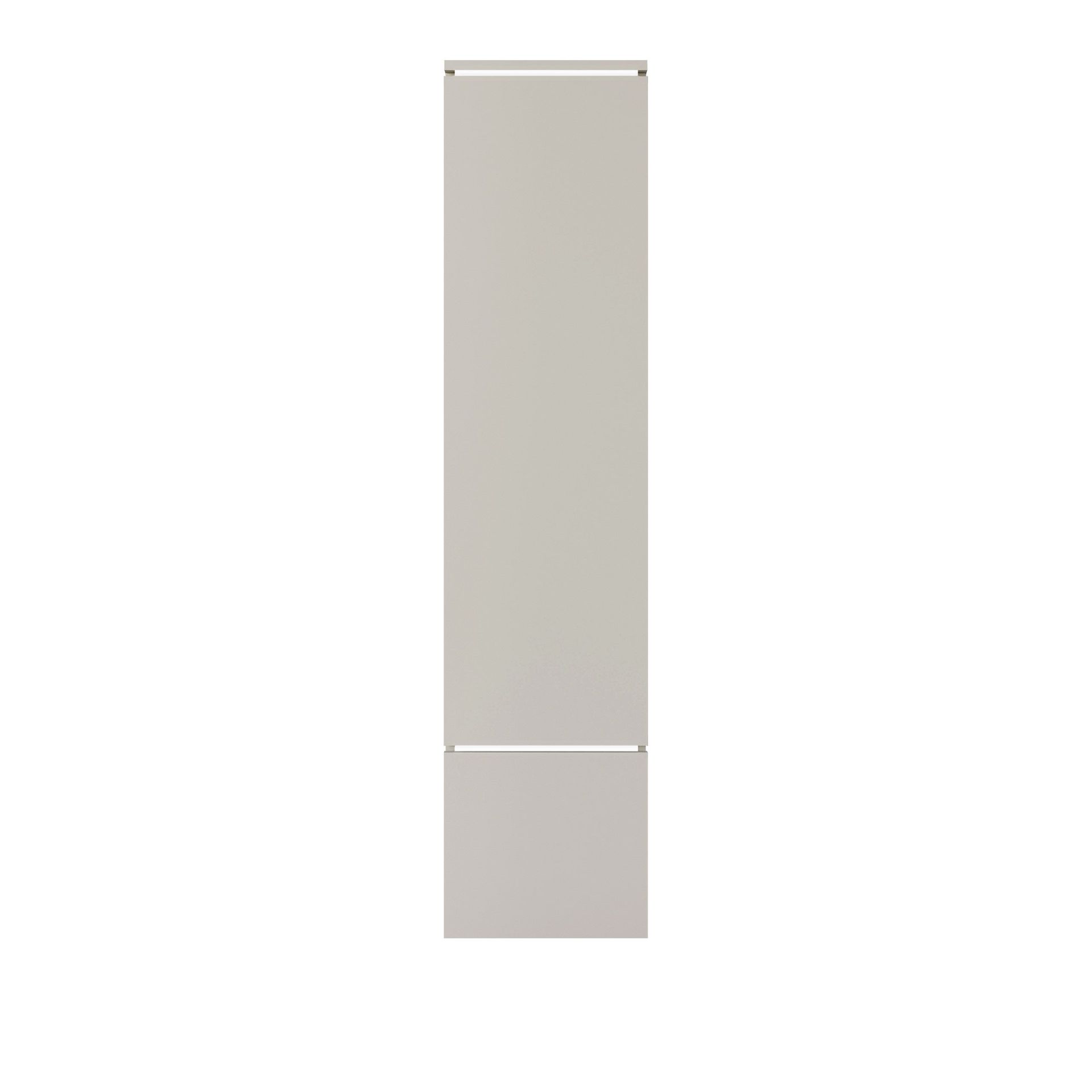 vitrineskap Høyskap VERA TYP 001 + LED beige -