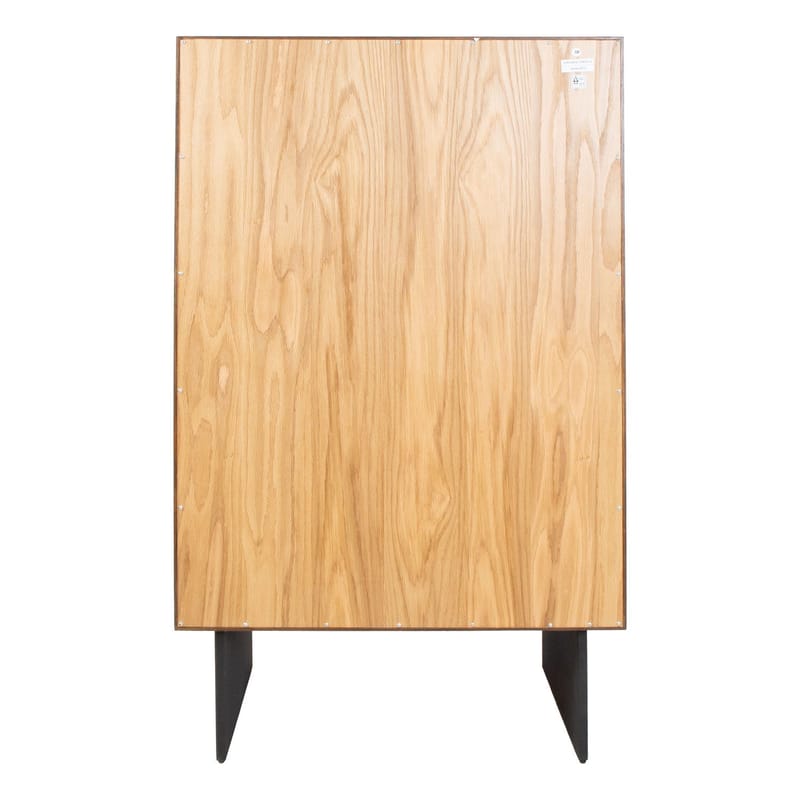 Vitrineskap HOME4YOU Valencia 90x45x160 cm eik - Brun - Oppbevaring - Skap - Vitrineskap