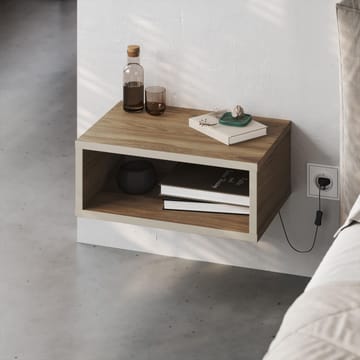 Volena Nattbord 45 cm - sandstein og oud - Møbler - Bord - Avlastningsbord - Sengebord & nattbord