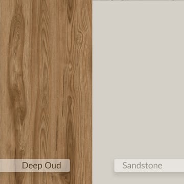 Volena Nattbord 45 cm - sandstein og oud - Møbler - Bord - Avlastningsbord - Sengebord & nattbord