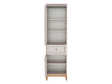 Zeylor Vitrineskap 193 cm med Belysning - Oppbevaring - Skap - Vitrineskap