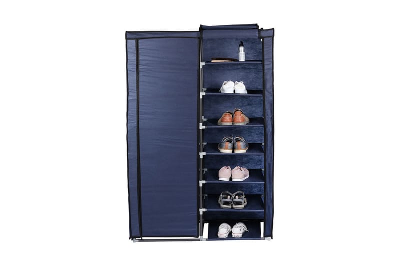 Andifli Skoskap 96x146 cm - Blå - Oppbevaring - Skooppbevaring - Skoskap