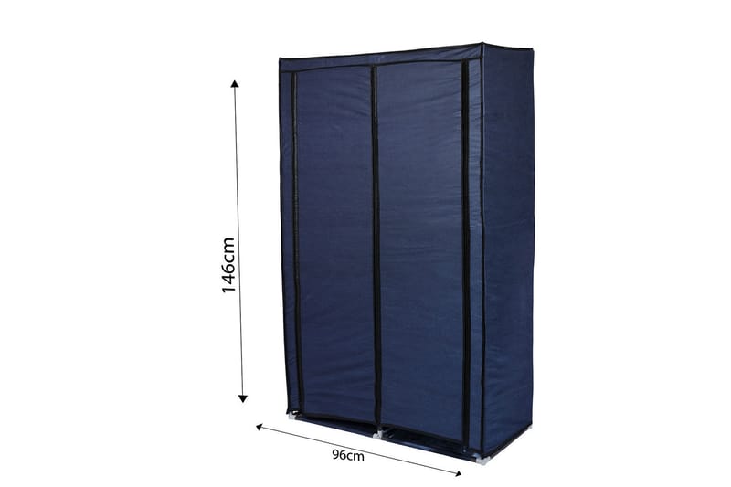 Andifli Skoskap 96x146 cm - Blå - Oppbevaring - Skooppbevaring - Skoskap