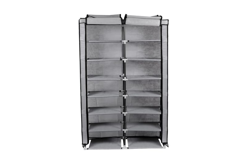 Andifli Skoskap 96x146 cm - Grå - Oppbevaring - Skooppbevaring - Skoskap