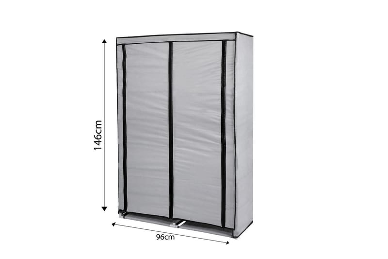 Andifli Skoskap 96x146 cm - Grå - Oppbevaring - Skooppbevaring - Skoskap