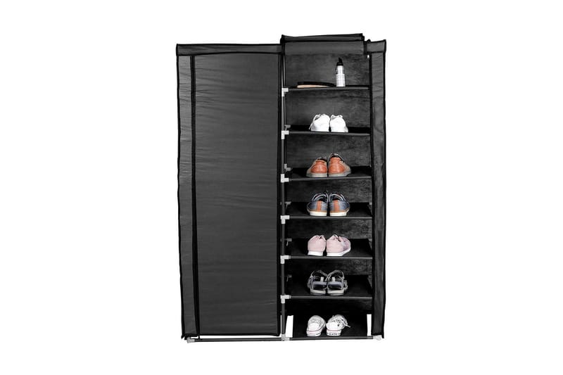 Andifli Skoskap 96x146 cm - Svart - Oppbevaring - Skooppbevaring - Skoskap