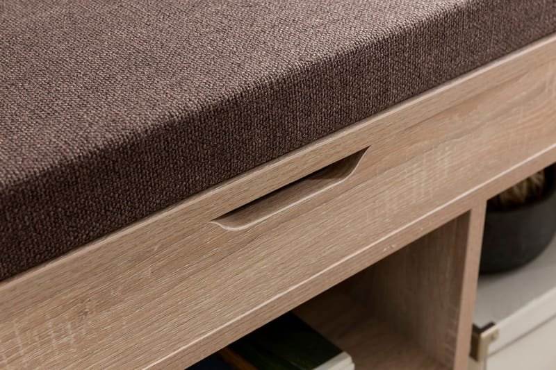 Anielle Skohylle 104x32 cm - Brun - Oppbevaring - Skooppbevaring