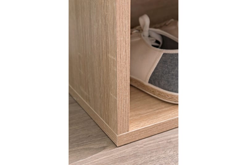 Anielle Skohylle 104x32 cm - Brun - Oppbevaring - Skooppbevaring