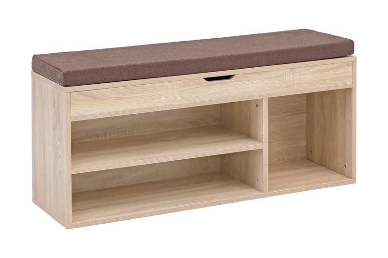 Anielle Skohylle 104x32 cm - Brun - Oppbevaring - Skooppbevaring