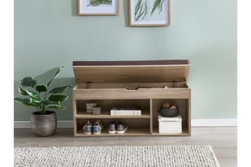Anielle Skohylle 104x32 cm - Brun - Oppbevaring - Skooppbevaring