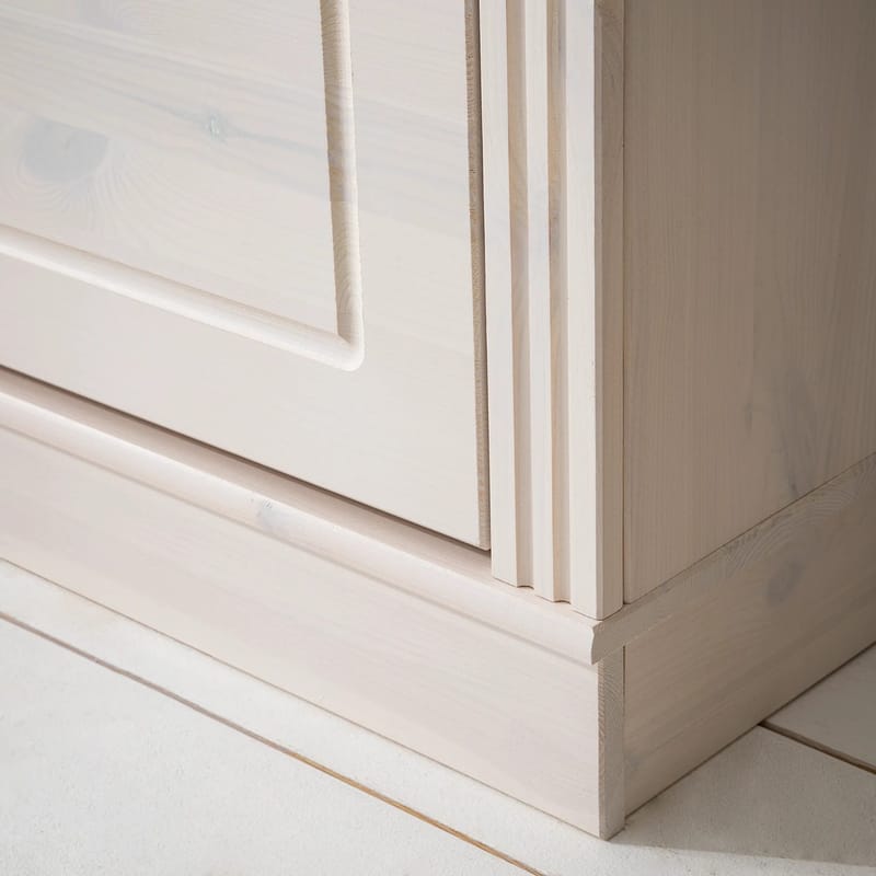 Anita Skostativ 80x105 cm - Hvit/Honning - Oppbevaring - Skooppbevaring