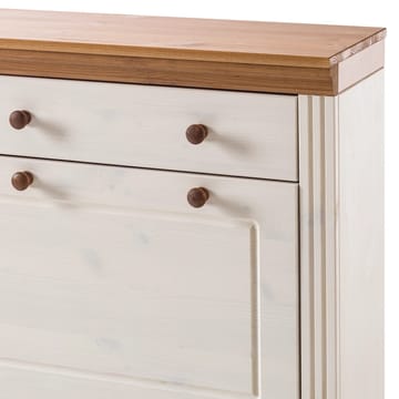 Anita Skostativ 80x105 cm - Hvit/Honning - Oppbevaring - Skooppbevaring