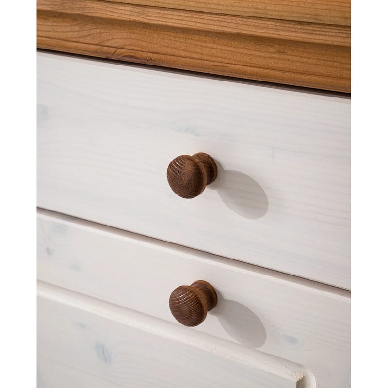 Anita Skostativ 80x105 cm - Hvit/Honning - Oppbevaring - Skooppbevaring