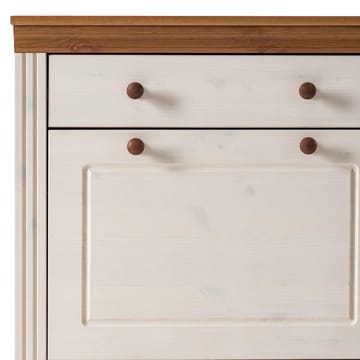 Anita Skostativ 80x105 cm - Hvit/Honning - Oppbevaring - Skooppbevaring