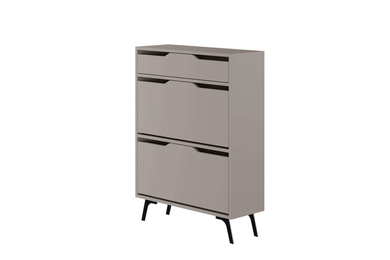 Astat Skoskap 81,6 cm - Brun - Oppbevaring - Skooppbevaring - Skoskap