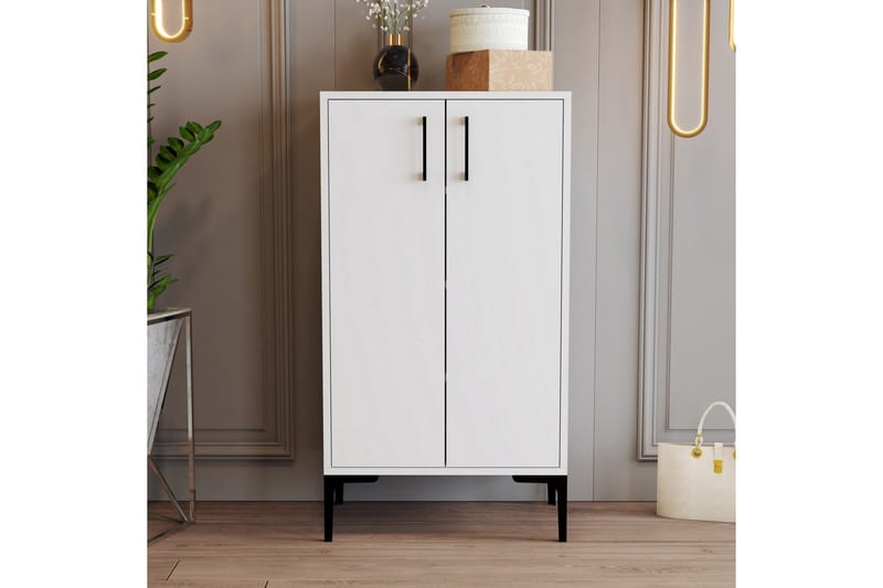 Babice Skoskap 35x60 cm - Hvit - Oppbevaring - Skooppbevaring - Skoskap