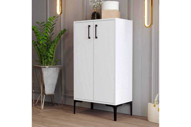 Babice Skoskap 35x60 cm - Hvit - Oppbevaring - Skooppbevaring - Skoskap
