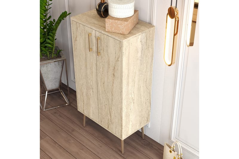 Babice Skoskap 60 cm - Beige - Oppbevaring - Skooppbevaring - Skoskap