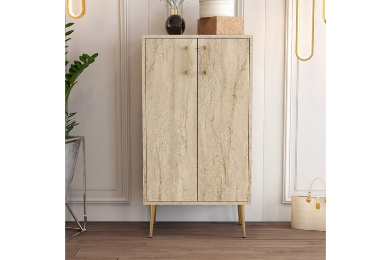 Babice Skoskap 60 cm - Beige - Oppbevaring - Skooppbevaring - Skoskap