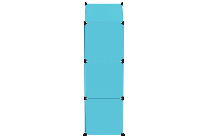 beBasic Oppbevaringshylle med 8 kuber blå PP - BlÃ¥ - Gangoppbevaring - Skooppbevaring - Skohylle & skostativ