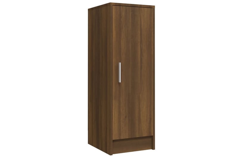 beBasic Skohylle brun eik 32x35x92 cm konstruert tre - Brun - Oppbevaring - Skooppbevaring