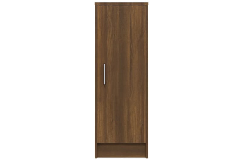beBasic Skohylle brun eik 32x35x92 cm konstruert tre - Brun - Oppbevaring - Skooppbevaring