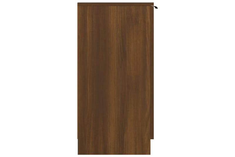 beBasic Skohylle brun eik 59x35x70 cm konstruert tre - Brun - Oppbevaring - Skooppbevaring
