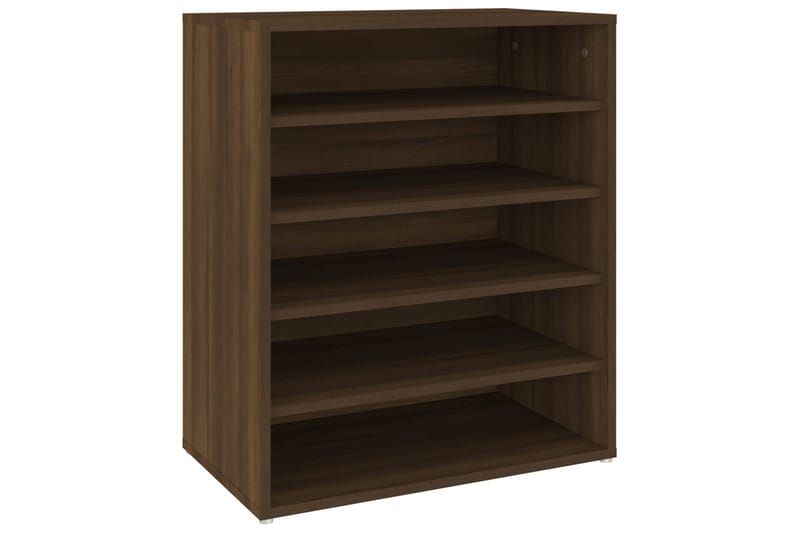 beBasic Skohylle brun eik 60x35x70 cm konstruert tre - Brun - Oppbevaring - Skooppbevaring