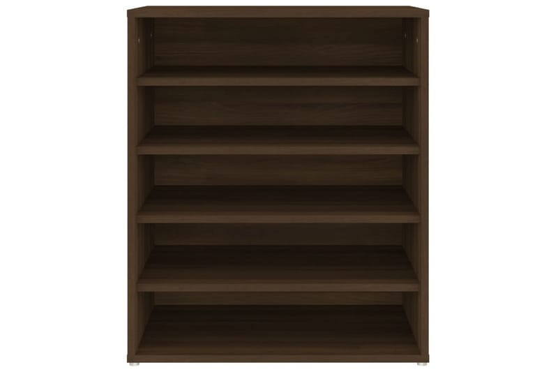 beBasic Skohylle brun eik 60x35x70 cm konstruert tre - Brun - Oppbevaring - Skooppbevaring