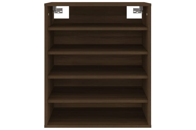 beBasic Skohylle brun eik 60x35x70 cm konstruert tre - Brun - Oppbevaring - Skooppbevaring