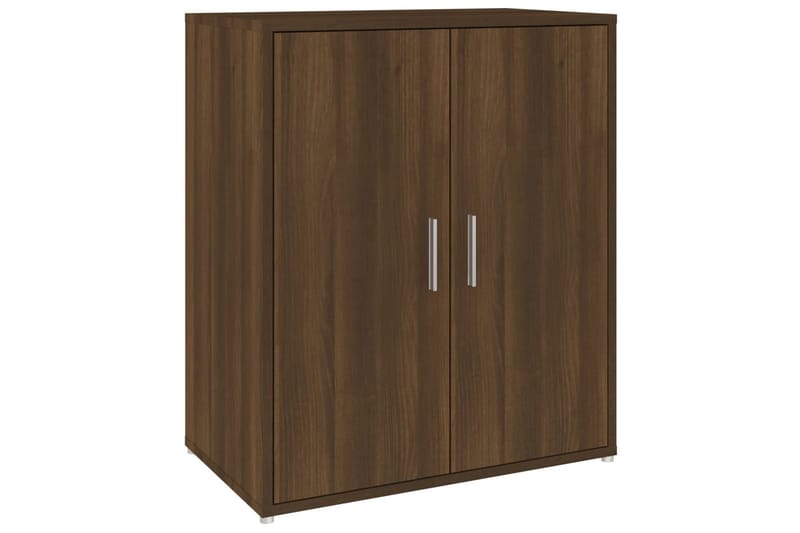 beBasic Skohylle brun eik 60x35x70 cm konstruert tre - Brun - Oppbevaring - Skooppbevaring