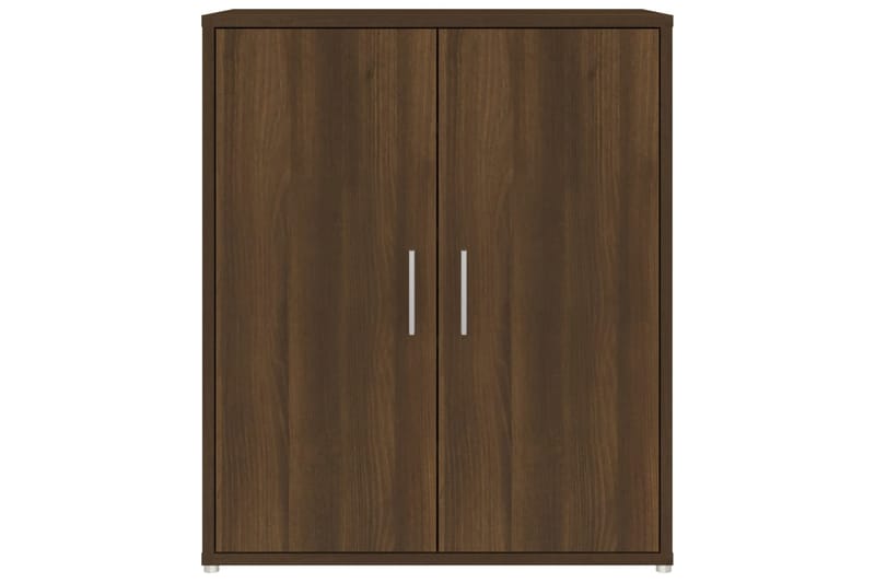 beBasic Skohylle brun eik 60x35x70 cm konstruert tre - Brun - Oppbevaring - Skooppbevaring