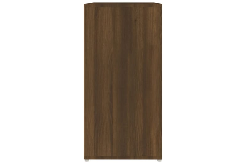 beBasic Skohylle brun eik 60x35x70 cm konstruert tre - Brun - Gangoppbevaring - Skooppbevaring - Skohylle & skostativ