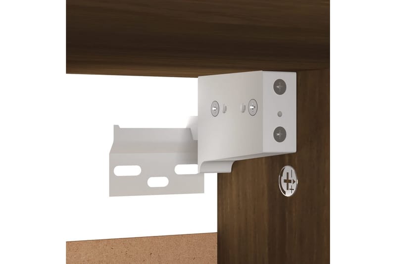beBasic Skohylle brun eik 60x35x70 cm konstruert tre - Brun - Oppbevaring - Skooppbevaring