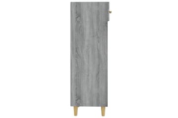 beBasic Skohylle grå sonoma 30x35x105 cm konstruert tre - GrÃ¥ - Oppbevaring - Skooppbevaring