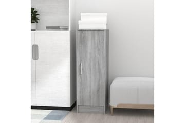 beBasic Skohylle grå sonoma 32x35x92 cm konstruert tre - GrÃ¥ - Oppbevaring - Skooppbevaring